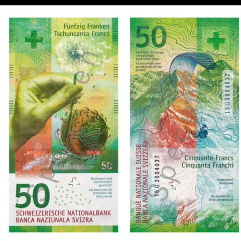Kann Ich Die Neue 50 Franken Siehe Bild In Ausland Tauschen Also Werden Die Neue Noten Akzeptiert Geld Schweiz Euro