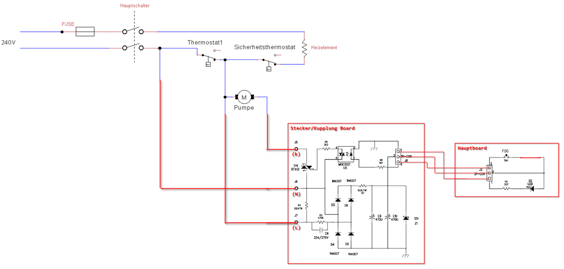 Kann ich diese 2 Schaltungen zusammenführen? (Elektronik, Schaltung)