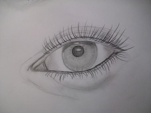 Auge - (Kunst, zeichnen, Oberstufe)