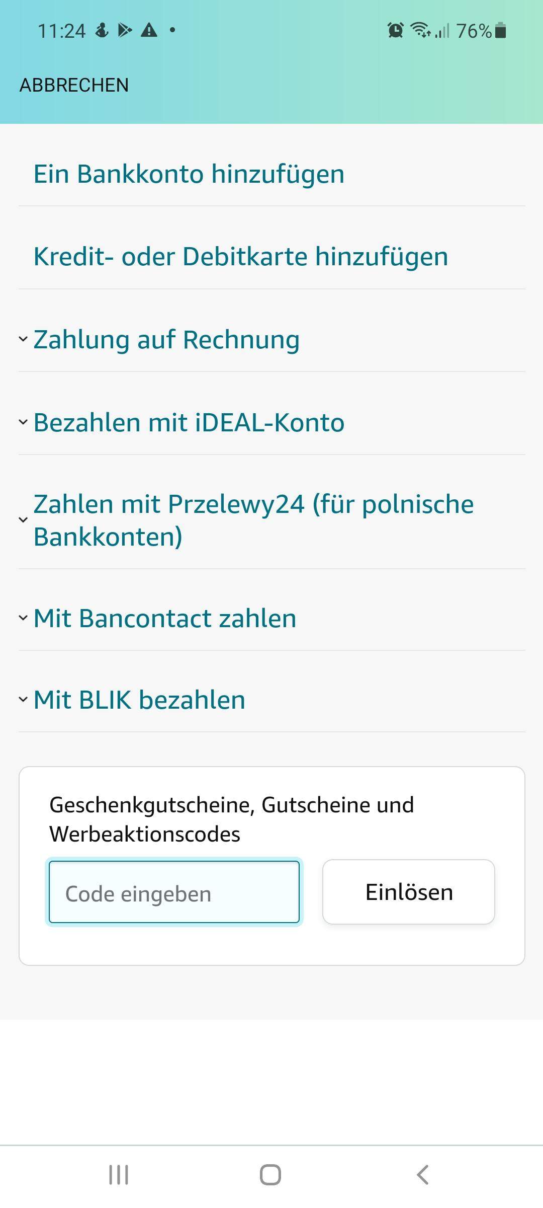 Kann Ich Hier Mit Einer Amazon Karte Z.B. 30 € Bezahlen? Oder Geht Es ...