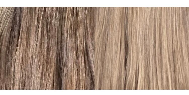 dunkelblonden etwas haare heller