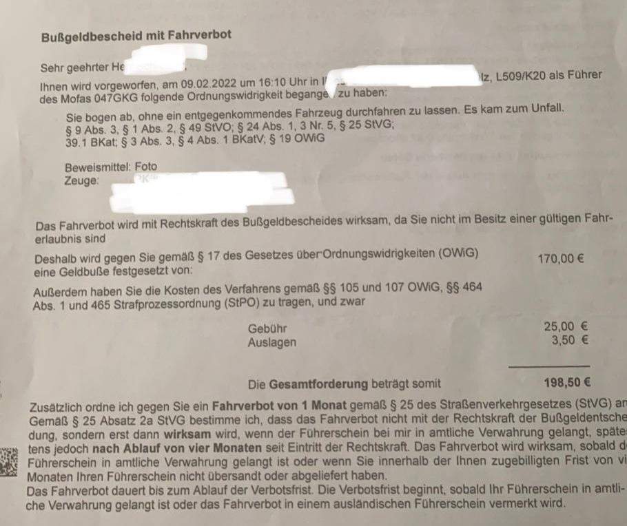 Kann ich meinen Führerschein machen nachdem ich auf dem Mofa ohne Fahrerlaubnis gefahren bin Kann ich meinen Führerschein machen nachdem ich auf dem Mofa ohne Fahrerlaubnis gefahren bin