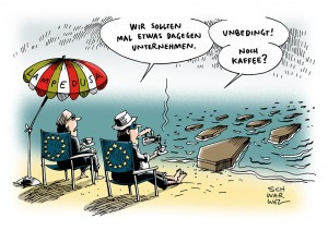 Kann Jemand Diese Karikatur Analysieren Fluchtlinge