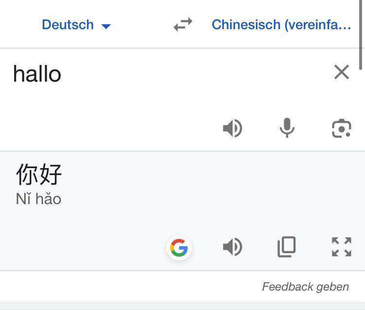 Kann jemand ein bisschen chinesisch? (Sprache)