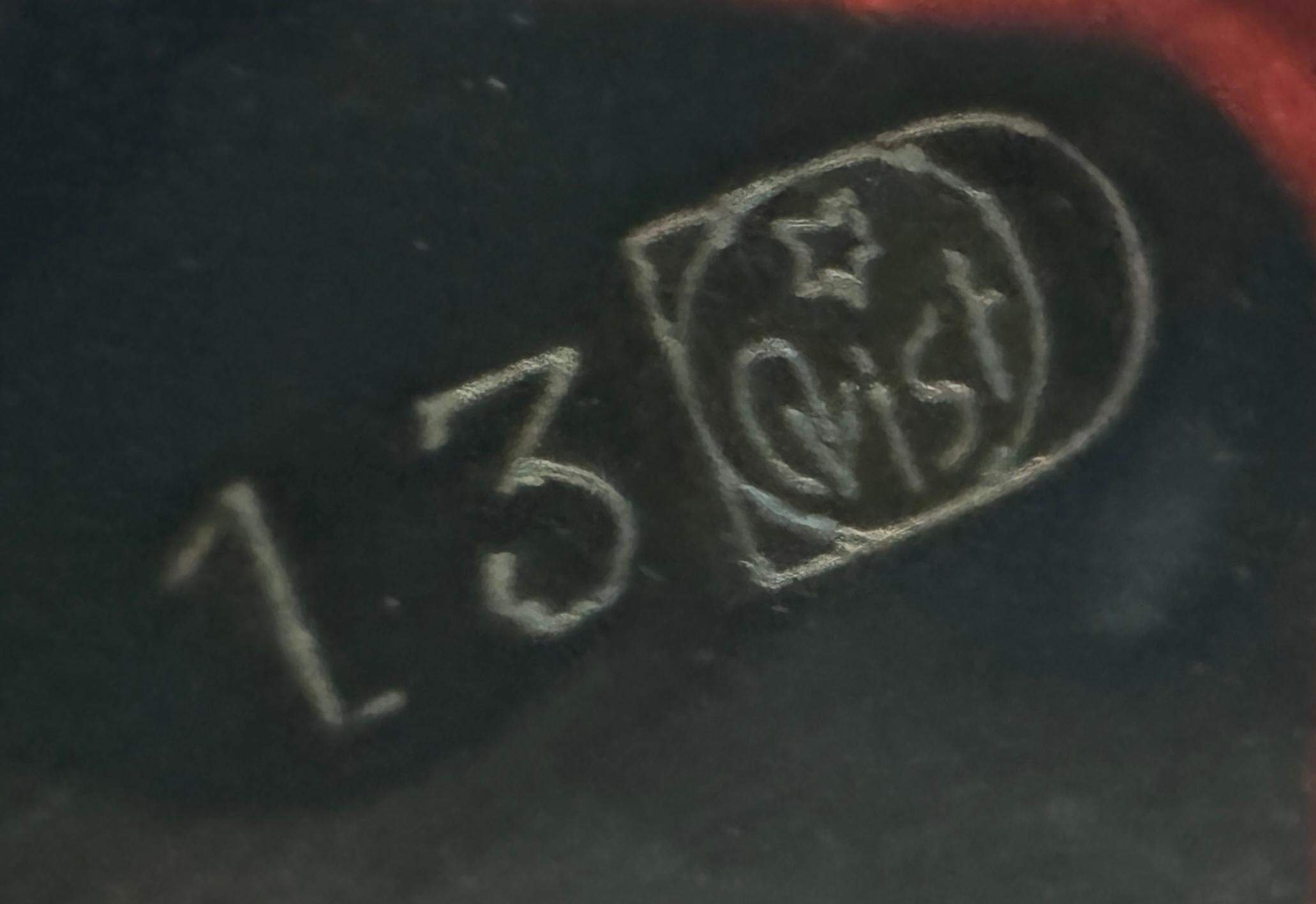 Kann jemand etwas über diese Punze sagen? (Silber, Antiquitäten, Antik)