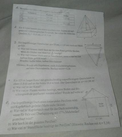 Hier sind die Aufgaben - (Schule, Mathe, Mathematik)