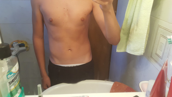1 Bild von vorne - (Sport, abnehmen, Fitness)