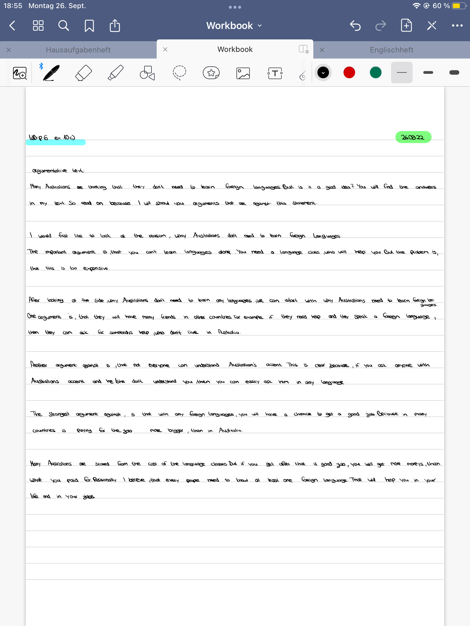 Kann Jmd F r Mich Meine Argumentationstext In ENGLISH Kontrollieren 