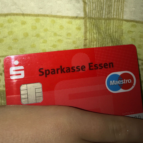 Sparkassenkarte - (Geld, Amazon, Bank)