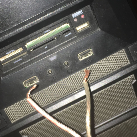 Das Kabel und der PC - (Computer, PC, Technik)