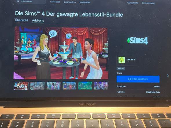 Kann man das kostenlose Sims 4 Bundle auch auf dem Mac installieren?