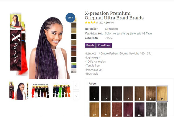 crochet braids nutzen