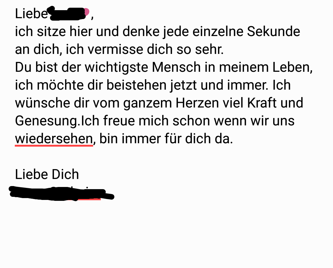 Kann Man Den Brief So Lassen Oder Ist Er Zu Kurz