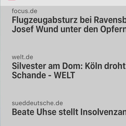 News-Bereich unter iOS 11
- (Handy, Technik, iPhone)
