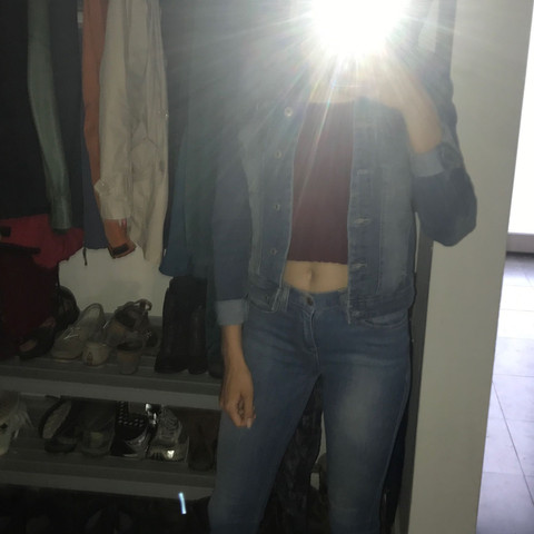 (Jeansjacke+Hose) - (Kleidung, Mode, Fashion)