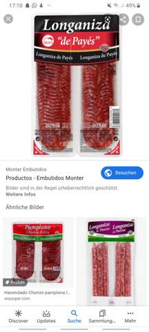 Kann man diese spanische Salami,welche es in Spanien bei mercadona zu kaufen gibt auch in Deutschland kaufen?