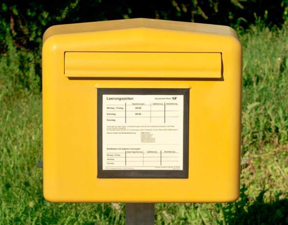 Kann Man Warensendungen In Den Briefkasten Werfen