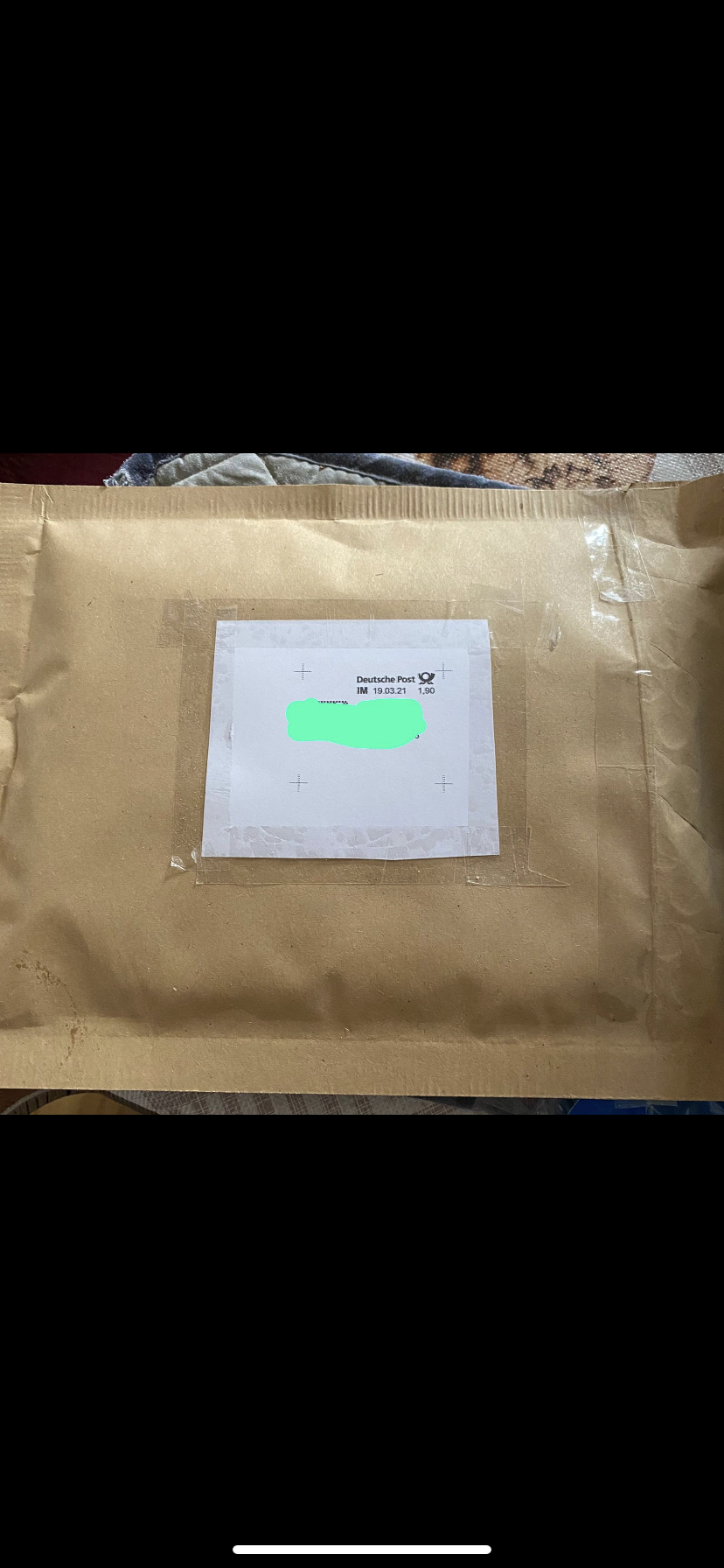 Kann man diese Warensendung einfach so in den Briefkasten werfen? (Post)
