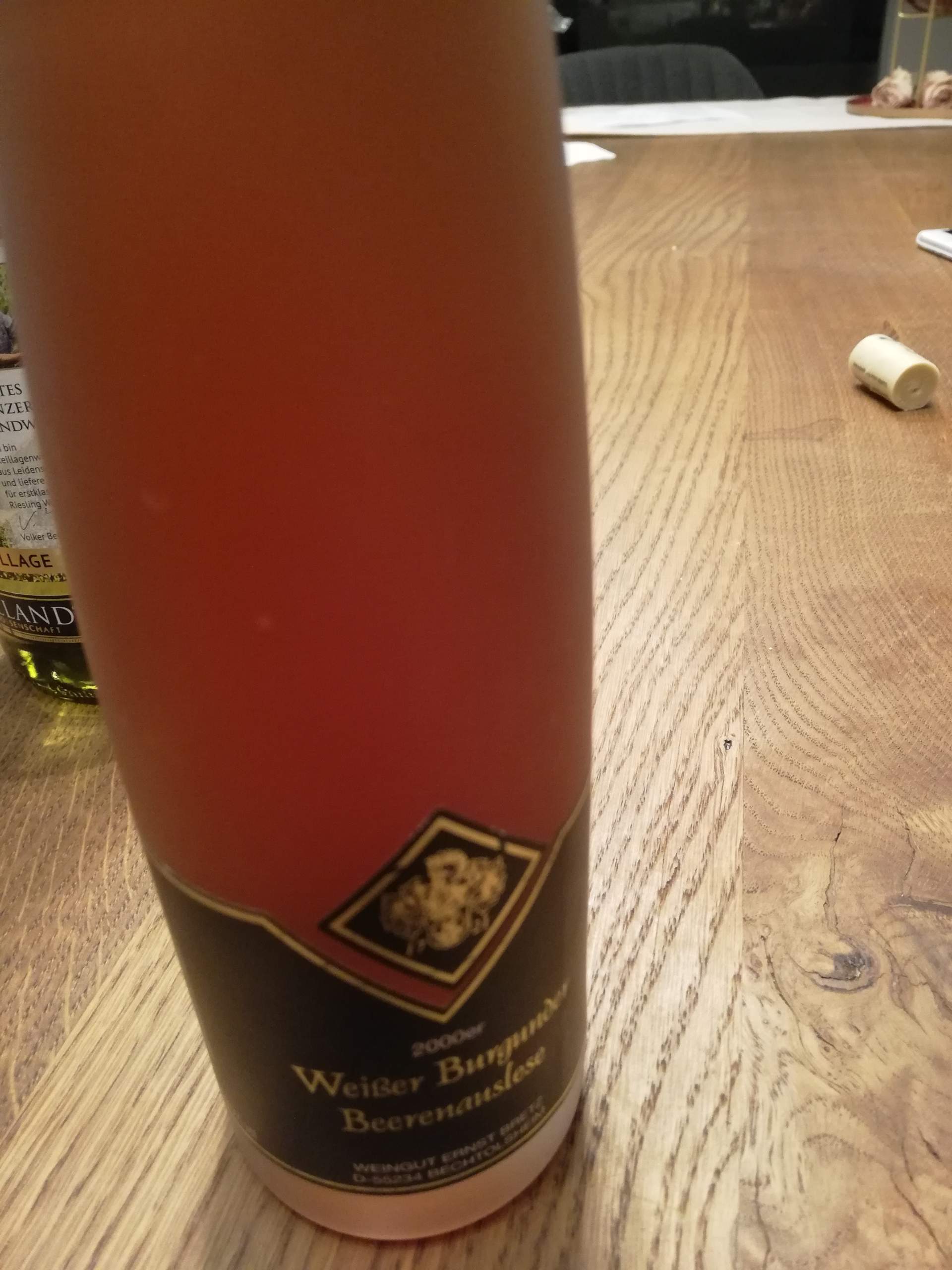 Kann man diesen Wein noch trinken? (Alkohol)
