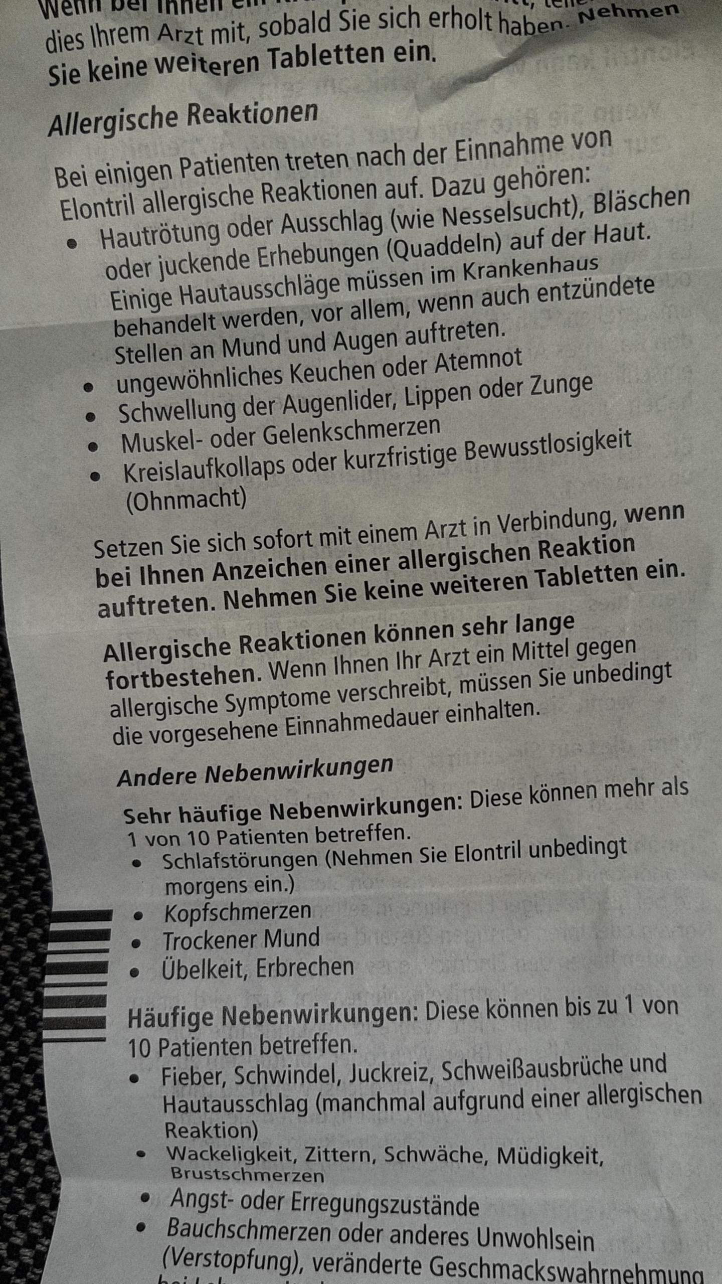 Elontril deutschland