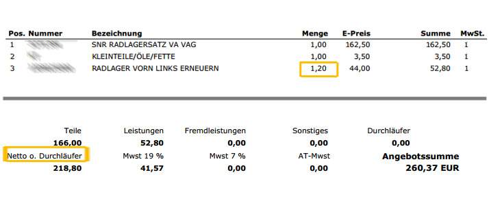 Kann man mir bitte diese Rechnung erklären? (Steuern)