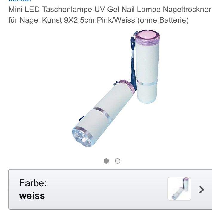 begrijpen Wijzer Schouderophalend Kann man mit einer UV-Taschenlampe auch UV-Gel Nagellack trocknen/aushärten?  (Kosmetik, Nägel, Lampe)