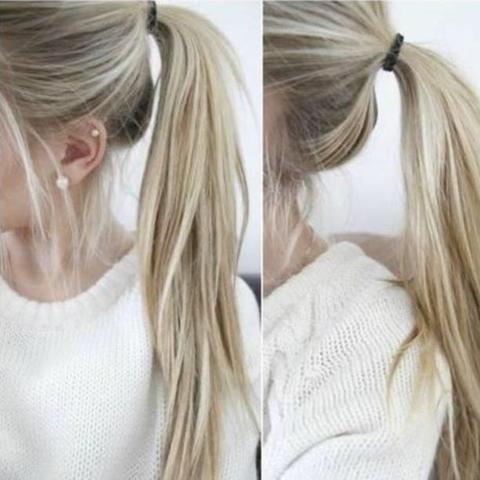 Übertönen blonde strähnen Blond gesträhnte