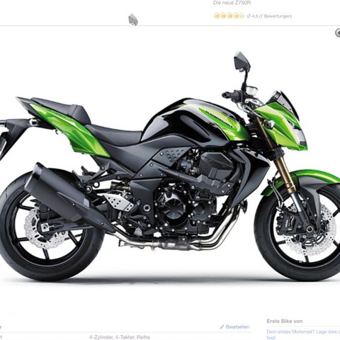 Kawasaki z750r  - (Motorrad, Spaß, nackedbike)