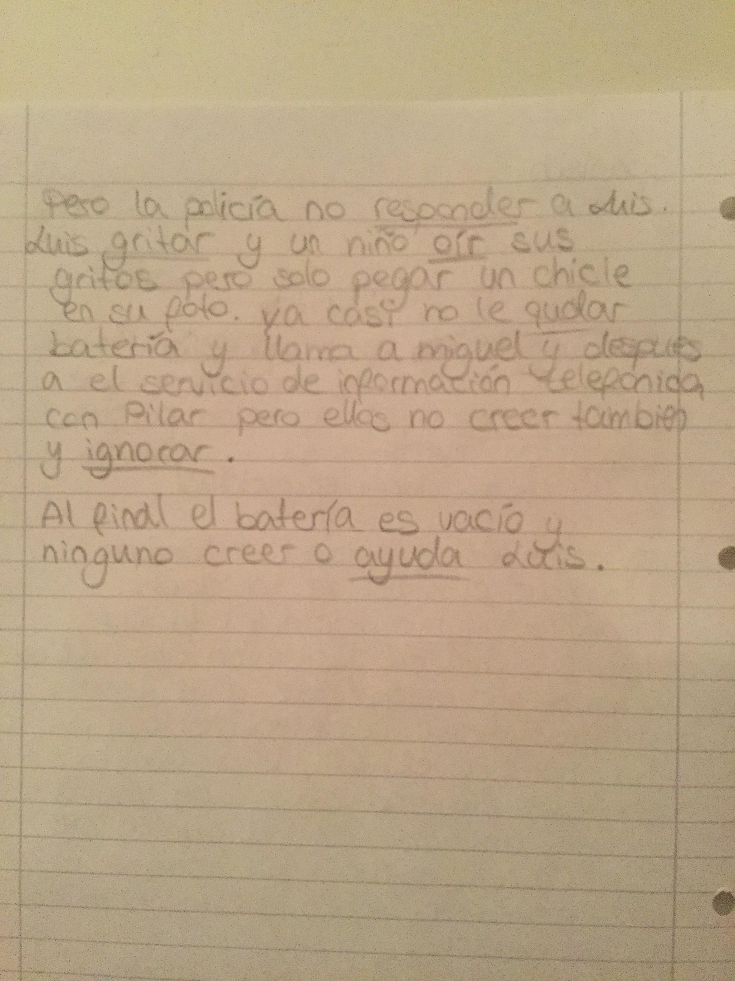 Kann Ich Bitte Bezahlen Spanisch Kann mir bitte jemand bei spanisch indefinido Und el imperfecto helfen