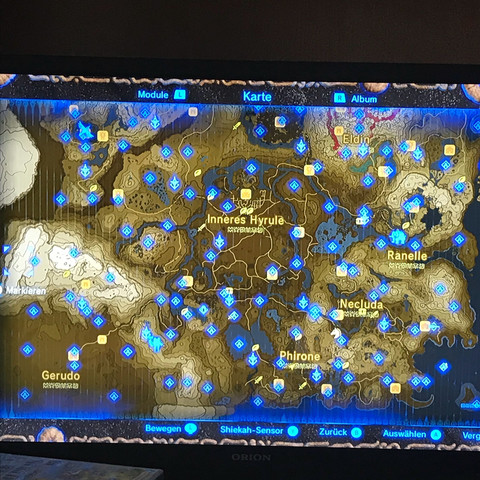 Zelda Alle Schreine Karte | Karte