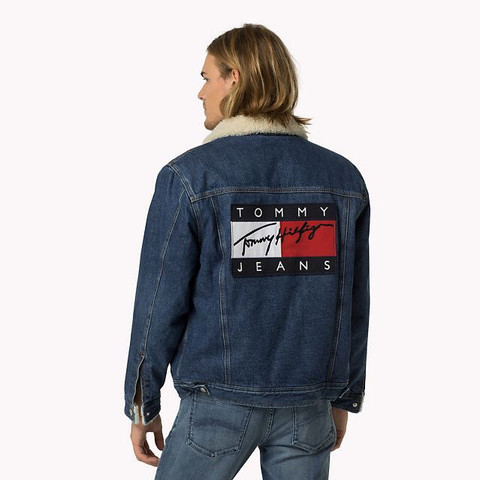 Tommy Jeans Tommy Hilfiger Felljacke Damen Hilfiger Jacke Tommy