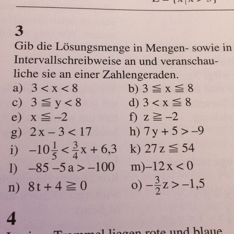Kann mir das jemand die Aufgabe in Mathe erklären? (Schule, Übungen, 8