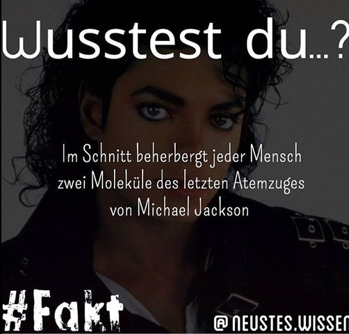 Das meine ich - (Wissenschaft, Anatomie, Michael Jackson)