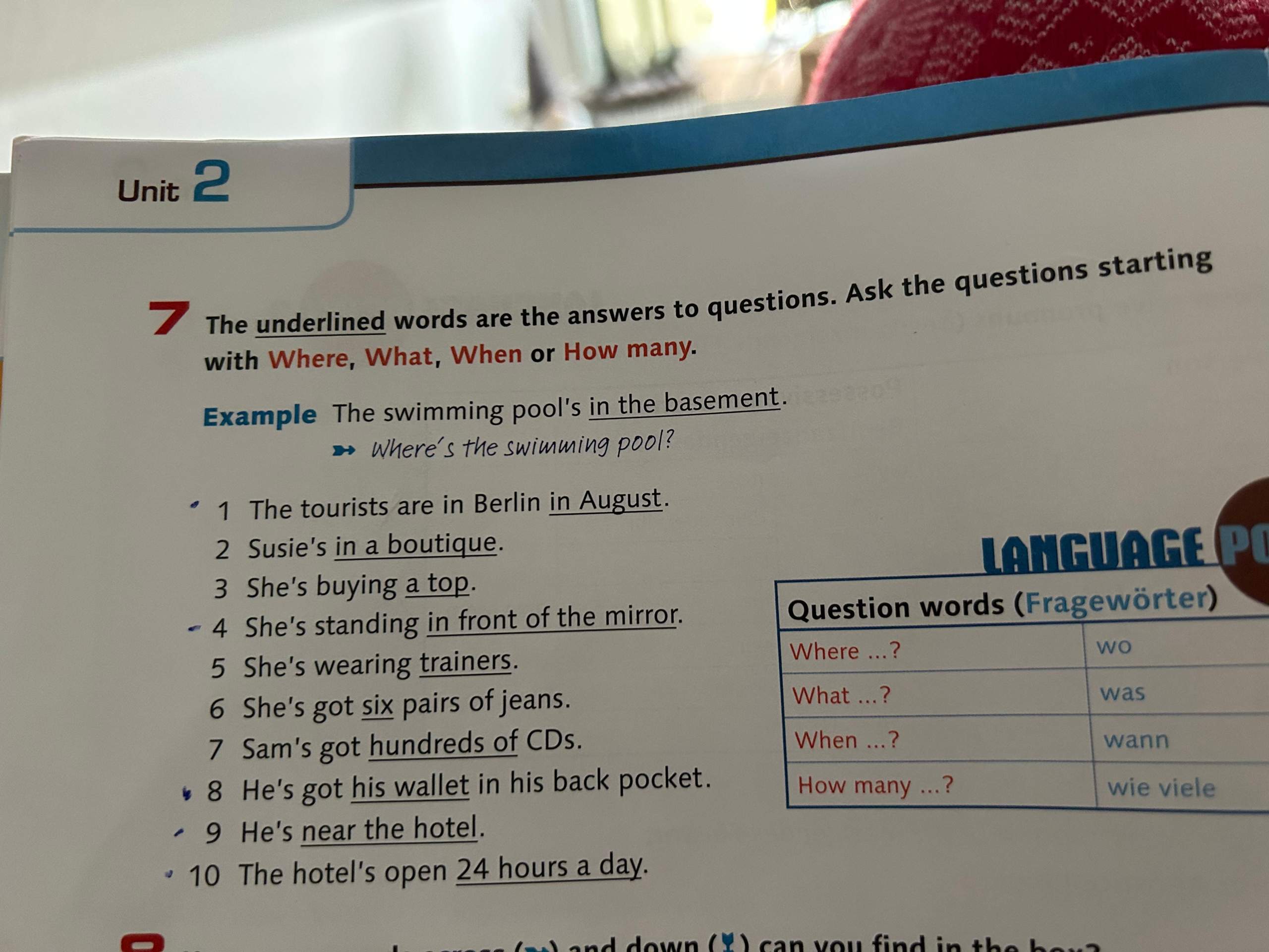 Was Heißt Antwort Auf Englisch Kann mir einer bei dieser englisch Aufgabe helfen fragen bilden mit