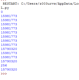 RUN des Codes - (Computer, Python, XML)