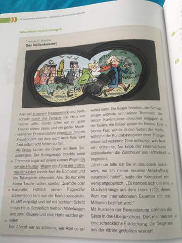 - (Schule, Deutsch, Hausaufgaben)