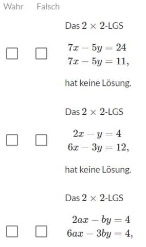 Hier sind die Aufgaben - (Mathematik, lineare Gleichungssysteme, Lineares Gleichungssystem)