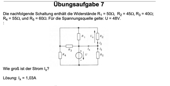 Gemischte Schaltungen Aufgaben Mit Lösungen / Online-Brückenkurs