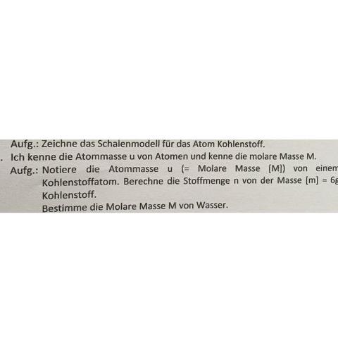 - (Chemie, Kohlenstoff, atommasse)