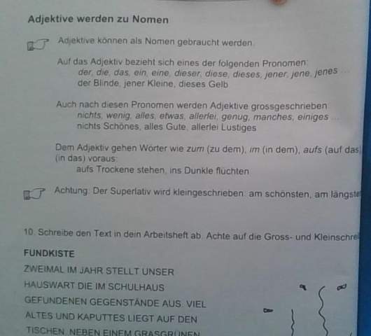 Kann mir jemand bei dieser Deutschhausaufaufgabe helfen?