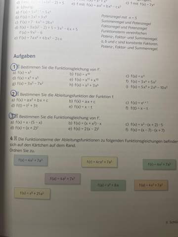 Kann mir jemand bitte bei Mathe Hausaufgaben helfen?