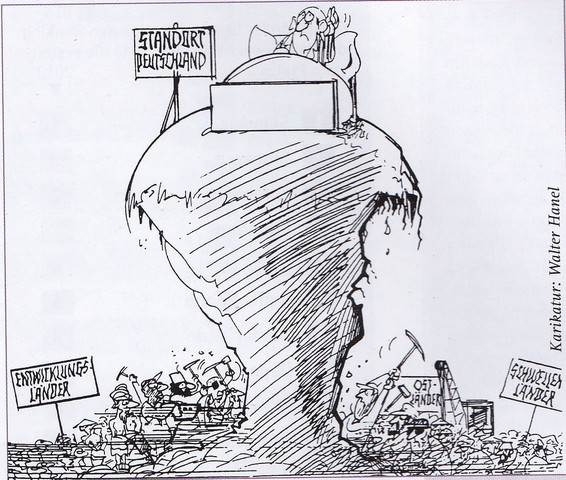 Kann Mir Jemand Bitte Helfen Zu Dieser Karikatur Eine Interpretation Zu Finden Deutschland Wirtschaft Standort