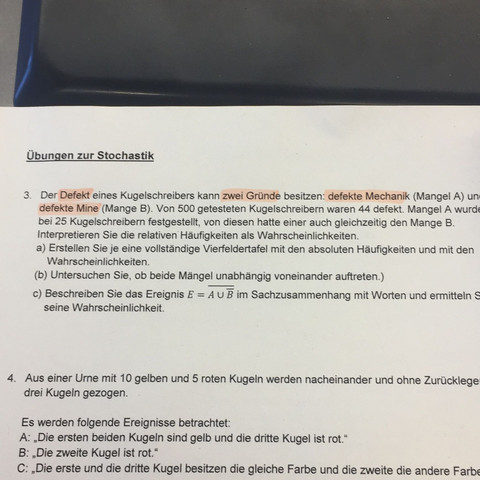 Stochastik Baumdiagramm Aufgaben Mit Lösungen : Stochastik: Modellierung mit linearen Funktionen. Mit ... - Man erstellt immer eine tabelle mit vier zeilen und vier spalten.