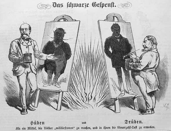 Karikatur zum deutsch-Französischen krieg - (Karikatur, Napoleon)