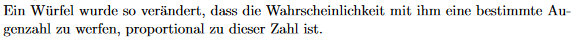 Wahrscheinlichkeiten - (Mathematik, Würfel)