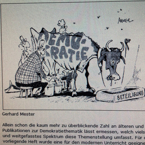 Kann Mir Jemand Helfen Dieses Bild Karikatur Zu Verstehen Politik Deutschland Demokratie