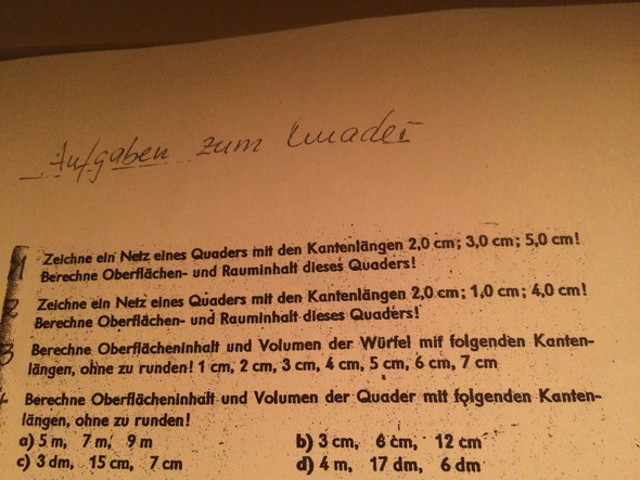 Eine Von den 4 aufgaben - (Freizeit, Hausaufgaben, mathe HA)