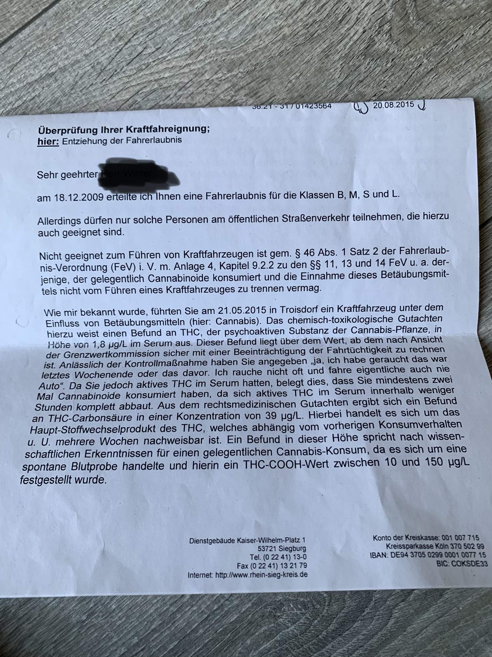 Kann mir jemand helfen,mpu wie lange Abstinenz? (Auto, Drogen, THC)