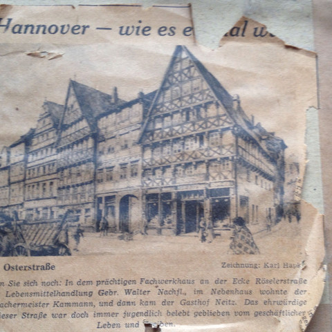 Detaill Rückseite - (Kunst, zeichnen, Künstler)