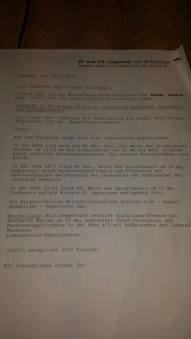 Befund - (Englisch, Übersetzen)